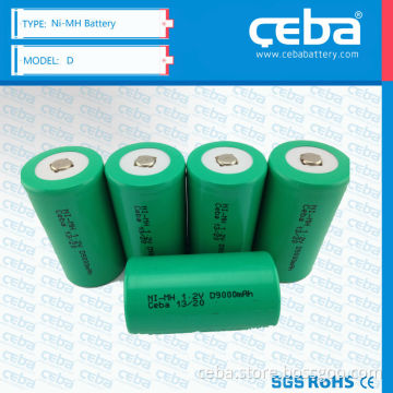 ni-mh battery D 9000mAh 1.2V high quality